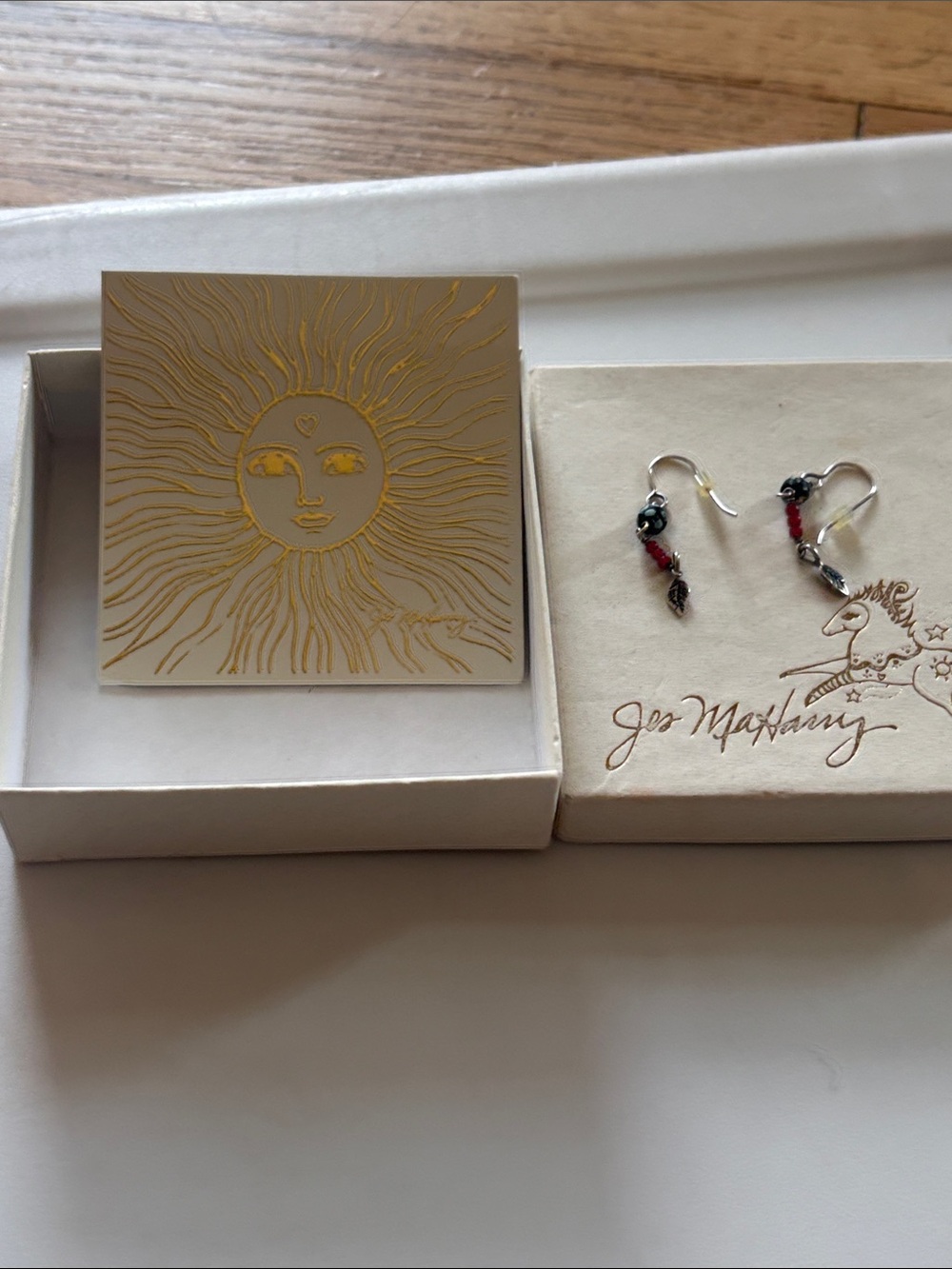 Jes MaHarry beaded earrings